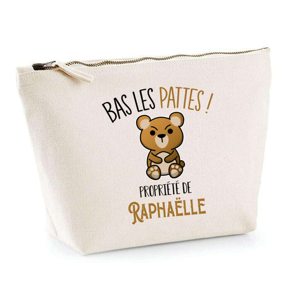 Trousse pochette de rangement maquillage Fête des Mères Mamie Famille Idée Cadeau anniversaire Noël Travail Boulot Métier Départ Retraite Collègue Femme