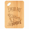 Planche bambou gravée personnalisée femme homme idée cadeau Fête des Mères Fête des Pères apéro papa maman prénom cuisine plateau fromage