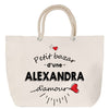 Sac Fête des Mères Mamie Famille Idée Cadeau anniversaire Noël Travail Boulot Métier Départ Retraite Collègue Femme cabas shopping plage