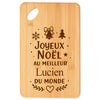 Planche à découper cadeau Noël famille amis papa maman mamie papi, idée cadeau apéro et cuisine, Secret Santa