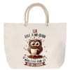 Sac Fête des Mères Mamie Famille Idée Cadeau anniversaire Noël Travail Boulot Métier Départ Retraite Collègue Femme cabas shopping plage