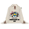Sac à dos avec pochette Super Moniteur de Ski