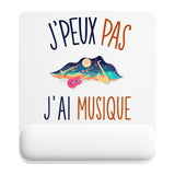 Tapis de souris ergonomique avec repose-poignet, accessoire bureau pour femme et homme, fête des pères, cadeau pas cher, idée cadeau fête des mères, secret santa, départ à la retraite, télétravail et gaming