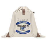 Sac à dos avec pochette Papy Superman