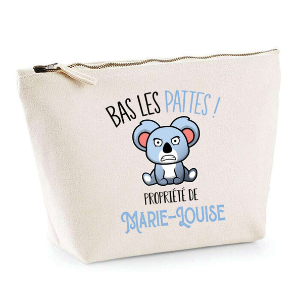Trousse pochette de rangement maquillage Fête des Mères Mamie Famille Idée Cadeau anniversaire Noël Travail Boulot Métier Départ Retraite Collègue Femme