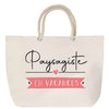 Sac Fête des Mères Mamie Famille Idée Cadeau anniversaire Noël Travail Boulot Métier Départ Retraite Collègue Femme cabas shopping plage