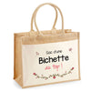 Sac Fête des Mères Mamie MAman Soeur Femme Famille Idée Cadeau anniversaire Noël Travail Boulot Métier Départ Retraite Collègue Femme cabas shopping plage