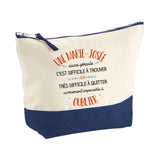 Pochette Trousse Fête des Mères Fêtes des Pères Mamie Papi Famille Idée Cadeau anniversaire Noël Travail Boulot Métier Départ Retraite Collègue Femme Homme