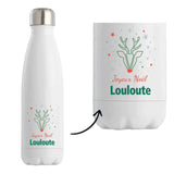 Bouteille Joyeux noël Louloute Cerf