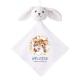 Doudou Bébé Lapin Heloise Amour Tigre Cadeau Naissance Fille Nouveau Né
