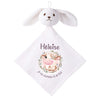 Doudou Bébé Lapin Heloise Humour Vache Cadeau Naissance Fille Nouveau Né