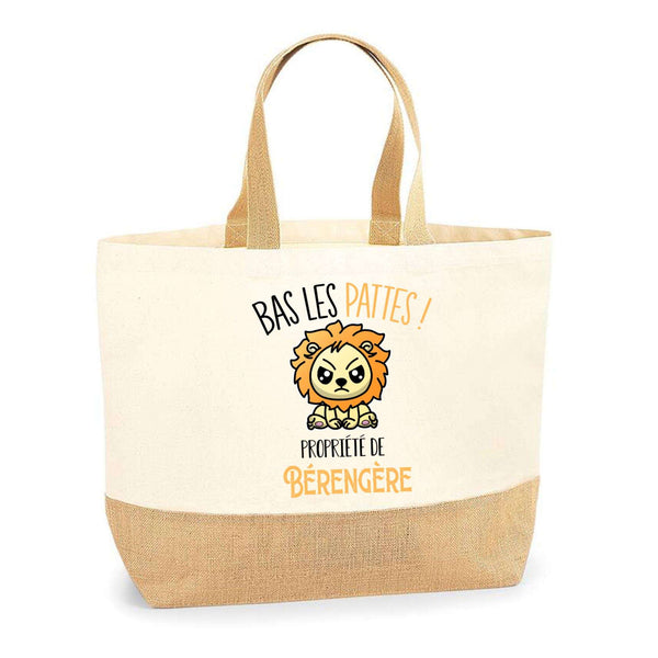 Sac Jute Fête des Mères Fêtes des Pères Mamie Papi Famille Idée Cadeau anniversaire Noël Travail Boulot Métier Départ Retraite Collègue Femme Homme