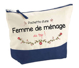 Pochette Trousse Fête des Mères Fêtes des Pères Mamie Papi Famille Idée Cadeau anniversaire Noël Travail Boulot Métier Départ Retraite Collègue Femme Homme