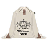 Sac à dos avec pochette Pompier Ministère de la Magie