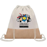 Sac Fête des Pères Papi Papa Cadeau anniversaire Noël Travail Boulot Métier Départ Retraite Collègue Homme cabas shopping plage