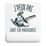 Tapis de souris ergonomique avec repose-poignet, accessoire bureau pour femme et homme, fête des pères, cadeau pas cher, idée cadeau fête des mères, secret santa, départ à la retraite, télétravail et gaming
