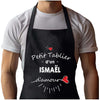 Cadeau Cuisinier cuisinière mère maman papa père mamie papi Vêtement Blouse de protection Barbecue Jardinage Tablier de Travail Tâches ménagères 