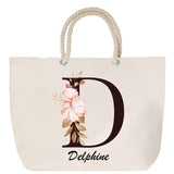 Sac Fête des Mères Mamie Famille Idée Cadeau anniversaire Noël Travail Boulot Métier Départ Retraite Collègue Femme cabas shopping plage