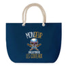 Sac de plage Bleu anse corde J'peux Pas Collection Couteaux