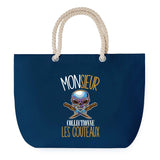 Sac de plage Bleu anse corde J'peux Pas Collection Couteaux