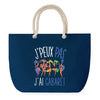 Sac de plage Bleu anse corde J'peux Pas Cabaret