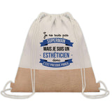 Sac Fête des Pères Papi Papa Cadeau anniversaire Noël Travail Boulot Métier Départ Retraite Collègue Homme cabas shopping plage