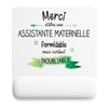 Tapis de souris Merci Assistante maternelle Inoubliable femme