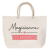 Sac Fête des Mères Mamie Famille Idée Cadeau anniversaire Noël Travail Boulot Métier Départ Retraite Collègue Femme cabas shopping plage