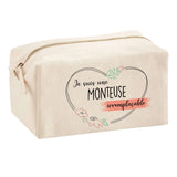 Sac Fête des Mères Mamie Famille Idée Cadeau anniversaire Noël Travail Boulot Métier Départ Retraite Collègue Femme cabas shopping plage