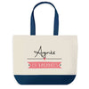 Sac de shopping bleu Agnès en Vacances