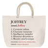 Sac Fête des Mères Mamie Famille Idée Cadeau anniversaire Noël Travail Boulot Métier Départ Retraite Collègue Femme cabas shopping plage