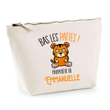 Trousse pochette de rangement maquillage Fête des Mères Mamie Famille Idée Cadeau anniversaire Noël Travail Boulot Métier Départ Retraite Collègue Femme