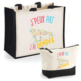 Cabas homme ou femme sac plage ou shopping tote bag pochette trousse Idée cadeau original pour anniversaire Noël travail départ retraite collègue famille fete des mères fetes des pères papa maman mamie papi