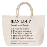 Sac Fête des Mères Mamie Famille Idée Cadeau anniversaire Noël Travail Boulot Métier Départ Retraite Collègue Femme cabas shopping plage