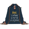 sac a dos homme bleu coton recycle avec pochette idee cadeau utile pour collegue papa ou ami cadeau homme noel anniversaire secret santa ou depart a la retraite sac durable pratique et robuste design sobre et elegant