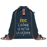 sac a dos homme bleu coton recycle avec pochette idee cadeau utile pour collegue papa ou ami cadeau homme noel anniversaire secret santa ou depart a la retraite sac durable pratique et robuste design sobre et elegant