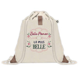 Sac Fête des Mères Mamie Famille Idée Cadeau anniversaire Noël Travail Boulot Métier Départ Retraite Collègue Femme cabas shopping plage