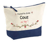 Pochette Trousse Fête des Mères Fêtes des Pères Mamie Papi Famille Idée Cadeau anniversaire Noël Travail Boulot Métier Départ Retraite Collègue Femme Homme