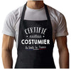 Cadeau Cuisinier cuisinière mère maman papa père mamie papi Vêtement Blouse de protection Barbecue Jardinage Tablier de Travail Tâches ménagères 