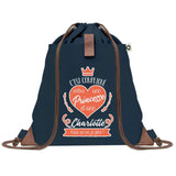 sac a dos femme bleu coton recycle avec pochette cadeau original pour collegue amie prof ou soeur idee cadeau femme noel anniversaire secret santa ou depart a la retraite sac pratique chic et ecoresponsable design breton elegant
