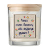 noël cadeau départ retraite travail collègue idée fête des mères boulot soeur grand-mères santa anniversaire femme fille saint valentin mamie maman bougie candle homme papa grand-père soeur frère