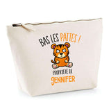 Trousse pochette de rangement maquillage Fête des Mères Mamie Famille Idée Cadeau anniversaire Noël Travail Boulot Métier Départ Retraite Collègue Femme