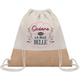 Sac Fête des Mères Mamie Famille Idée Cadeau anniversaire Noël Travail Boulot Métier Départ Retraite Collègue Femme cabas shopping plage