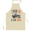 Cadeau Cuisinier cuisinière mère maman papa père mamie papi Vêtement Blouse de protection Barbecue Jardinage Tablier de Travail Tâches ménagères 