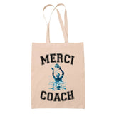 Noël cadeau de départ à la retraite cadeau de fin d'année scolaire idée cadeau cadeau de remerciement anniversaire coach sport sac cabas totebag sac jute