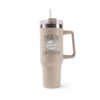 Mug isotherme Beige Patchwork J'peux pas