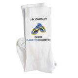 Chaussettes originales en coton, idée cadeau drôle tendance mère maman papa père mamie papi anniversaire noel 
