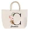 Sac Fête des Mères Mamie Famille Idée Cadeau anniversaire Noël Travail Boulot Métier Départ Retraite Collègue Femme cabas shopping plage