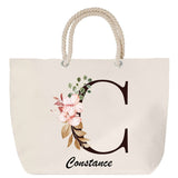 Sac Fête des Mères Mamie Famille Idée Cadeau anniversaire Noël Travail Boulot Métier Départ Retraite Collègue Femme cabas shopping plage