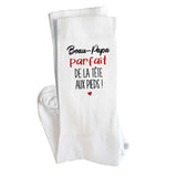 Chaussettes originales en coton, idée cadeau drôle tendance mère maman papa père mamie papi anniversaire noel 